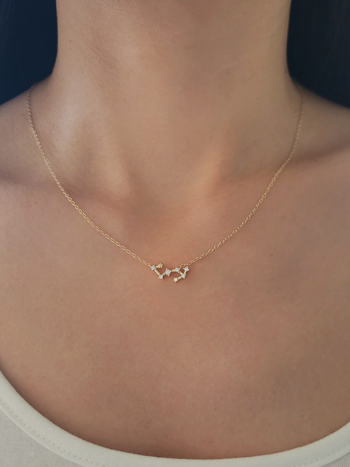 Starry Constellation Necklace · Scorpio