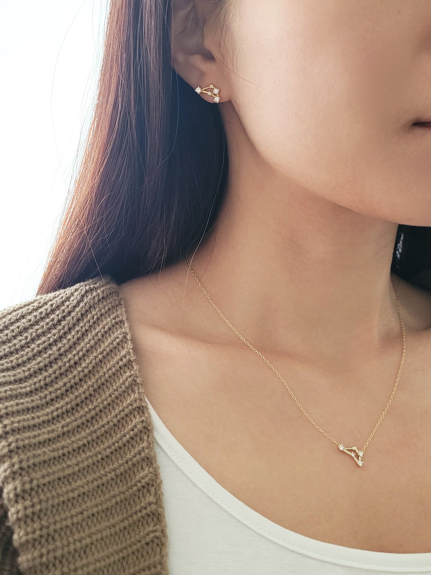 Starry Constellation Necklace · Capricorn