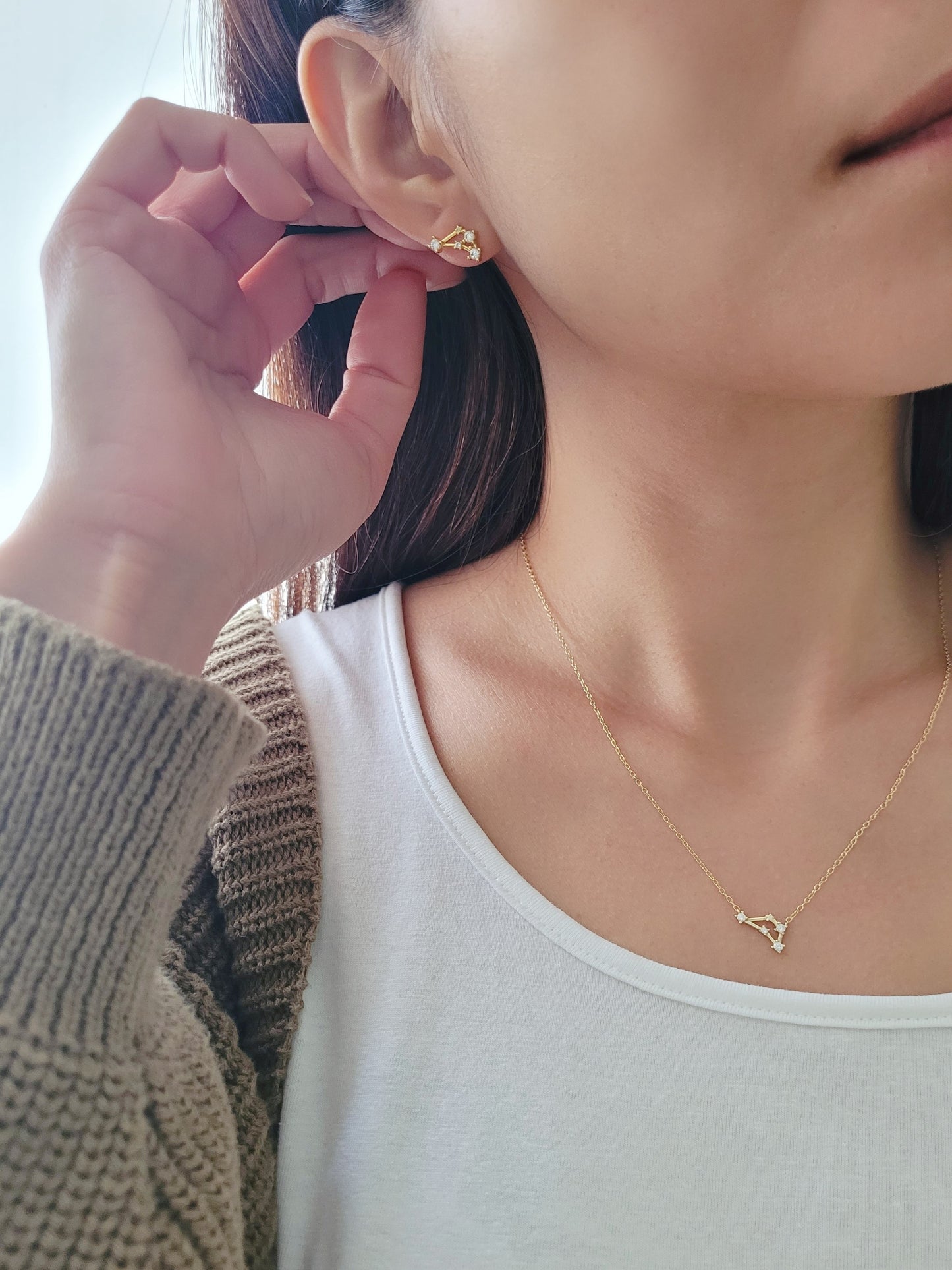 Starry Constellation Necklace · Capricorn