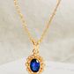 Sapphire Pendant Necklace