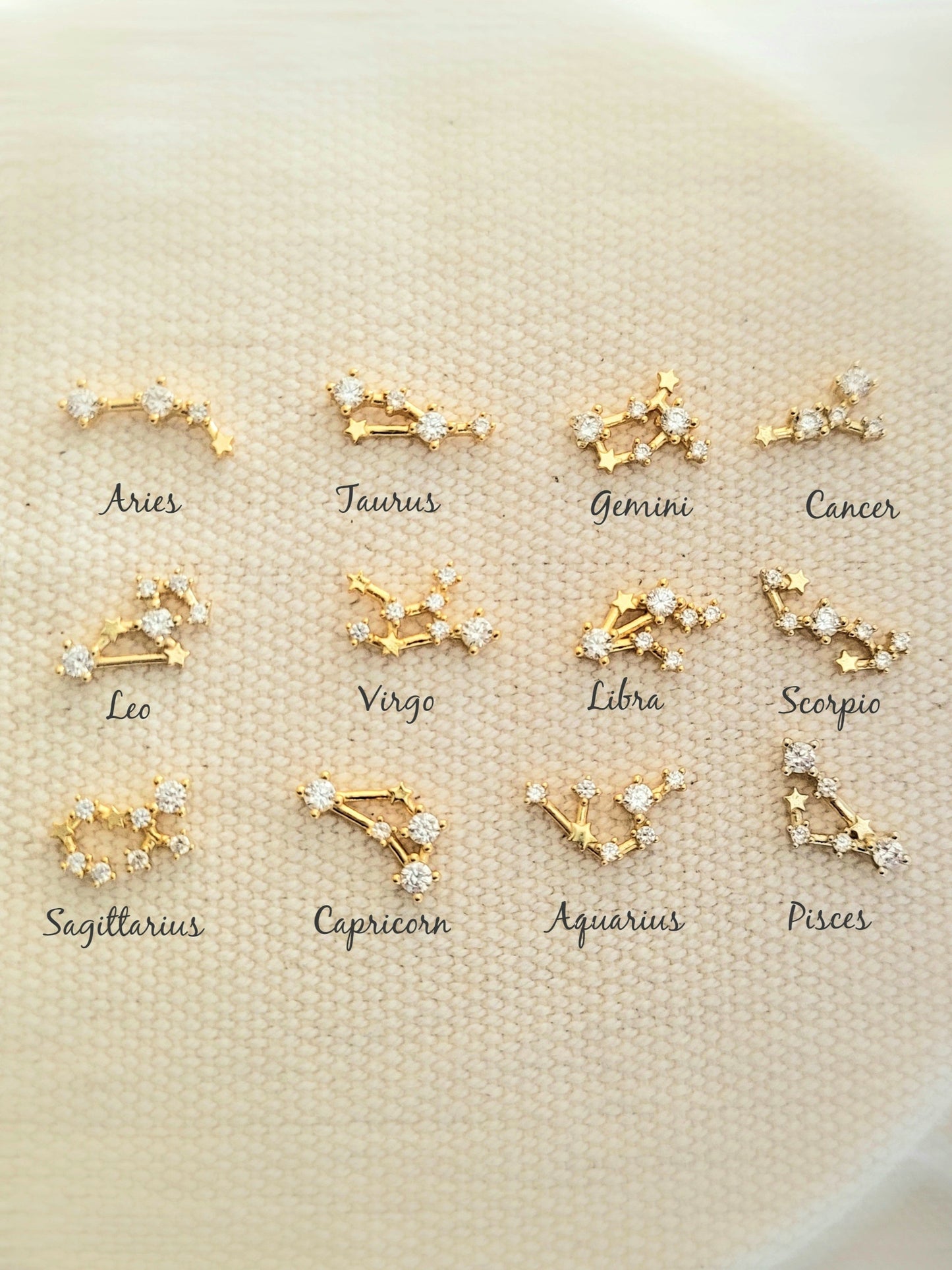 Starry Constellation Earring · Pisces