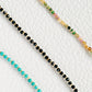 Set of handmade gemstone bracelet