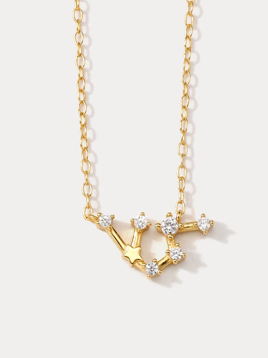 Starry Constellation Necklace · Aquarius