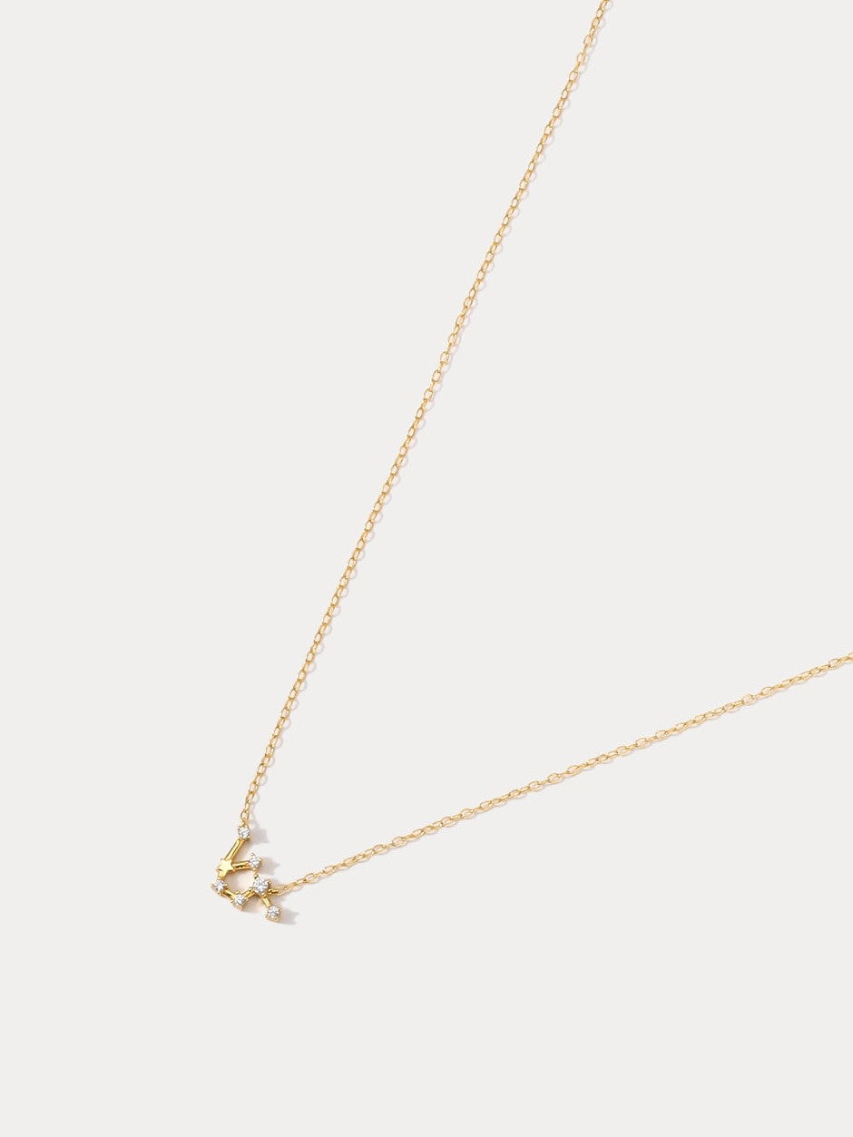 Starry Constellation Necklace · Aquarius