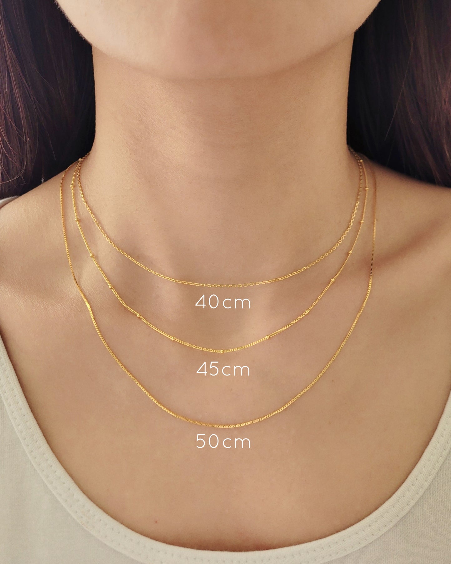 Necklace length measurement