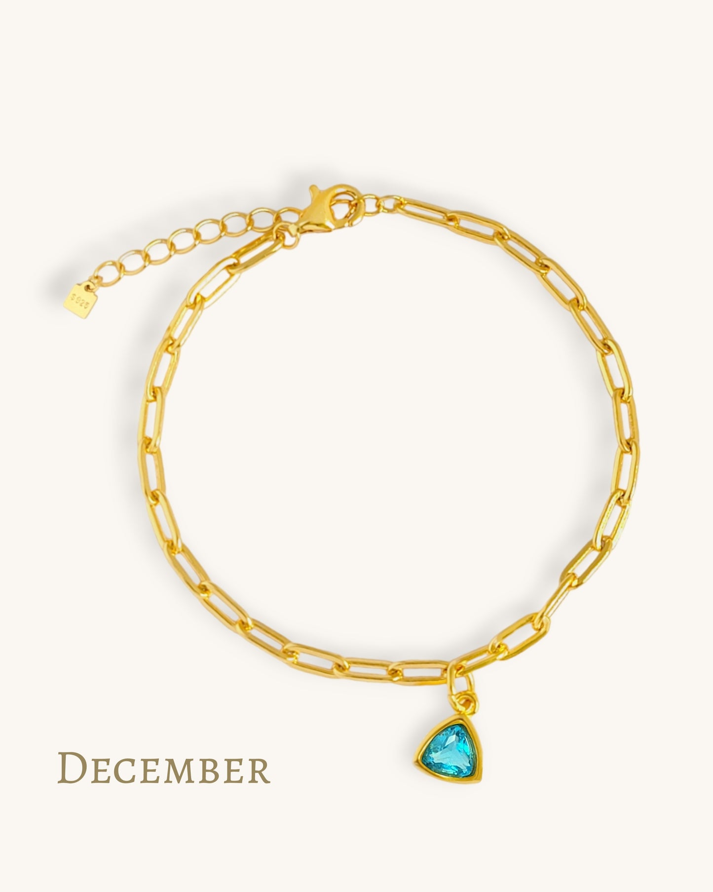 december birthstone bracelet