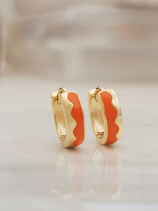 Orange Wave Huggies