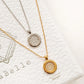 Circle Pendant Necklace