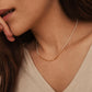 Gold Nugget Pearl Beaded Necklace