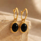 Black Onyx Dangle Earrings