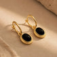 Black Onyx Dangle Earrings