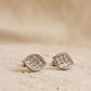Organic Leaf Cluster Studs