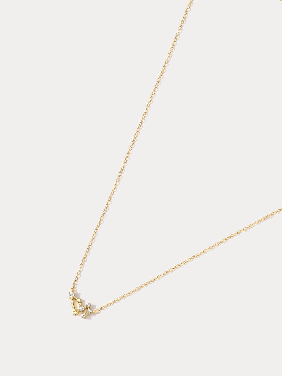 Starry Constellation Necklace · Leo