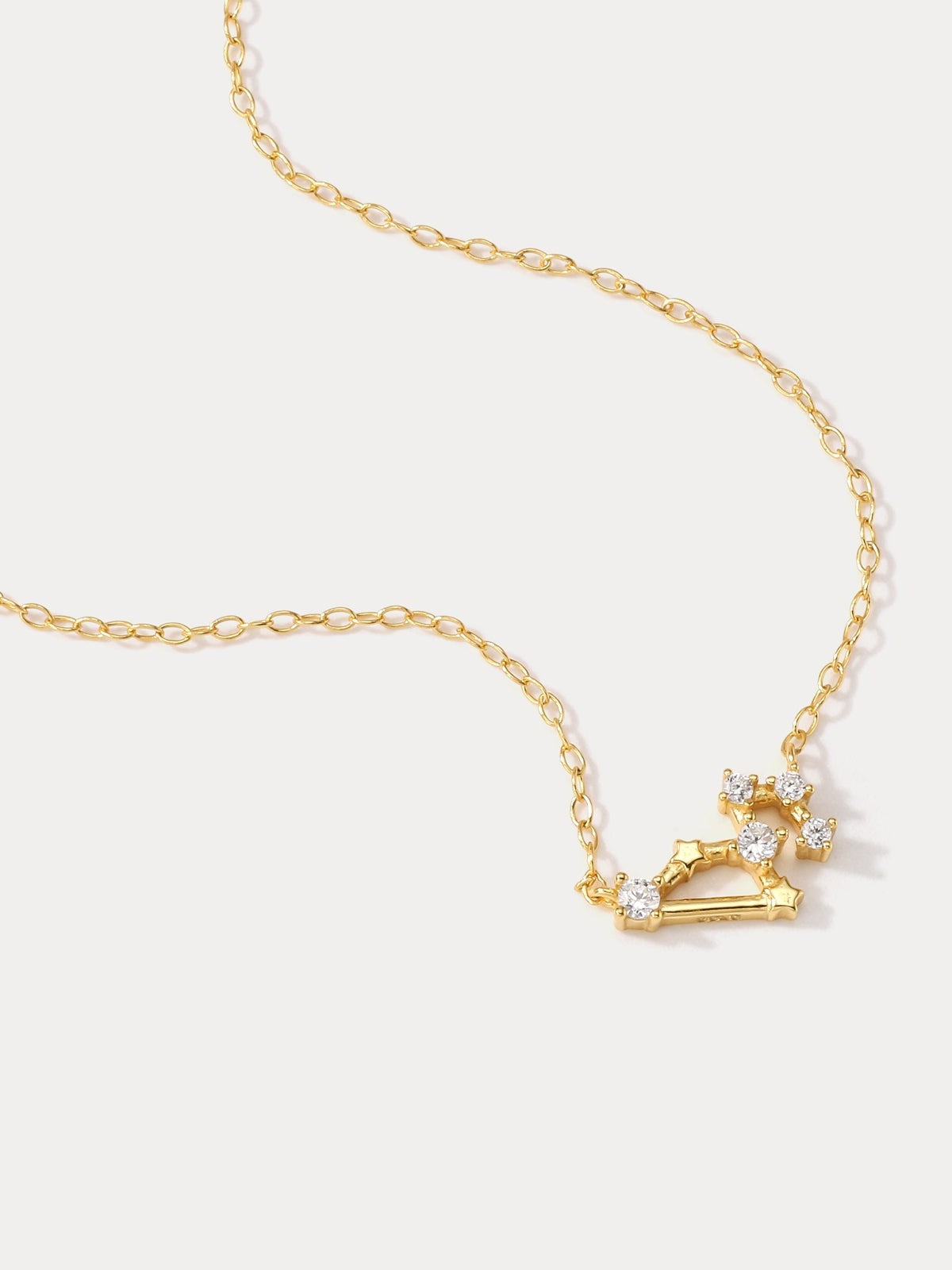 Starry Constellation Necklace · Leo