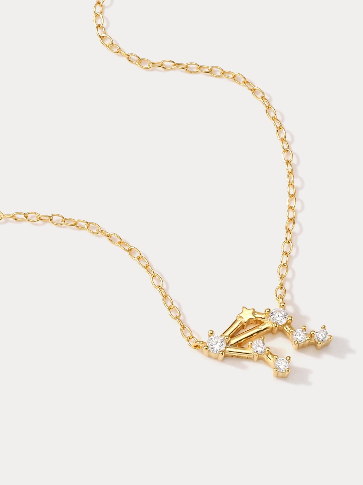 Starry Constellation Necklace · Libra