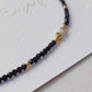 Black Spinel Beaded Necklace