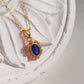 Sapphire Pendant Necklace