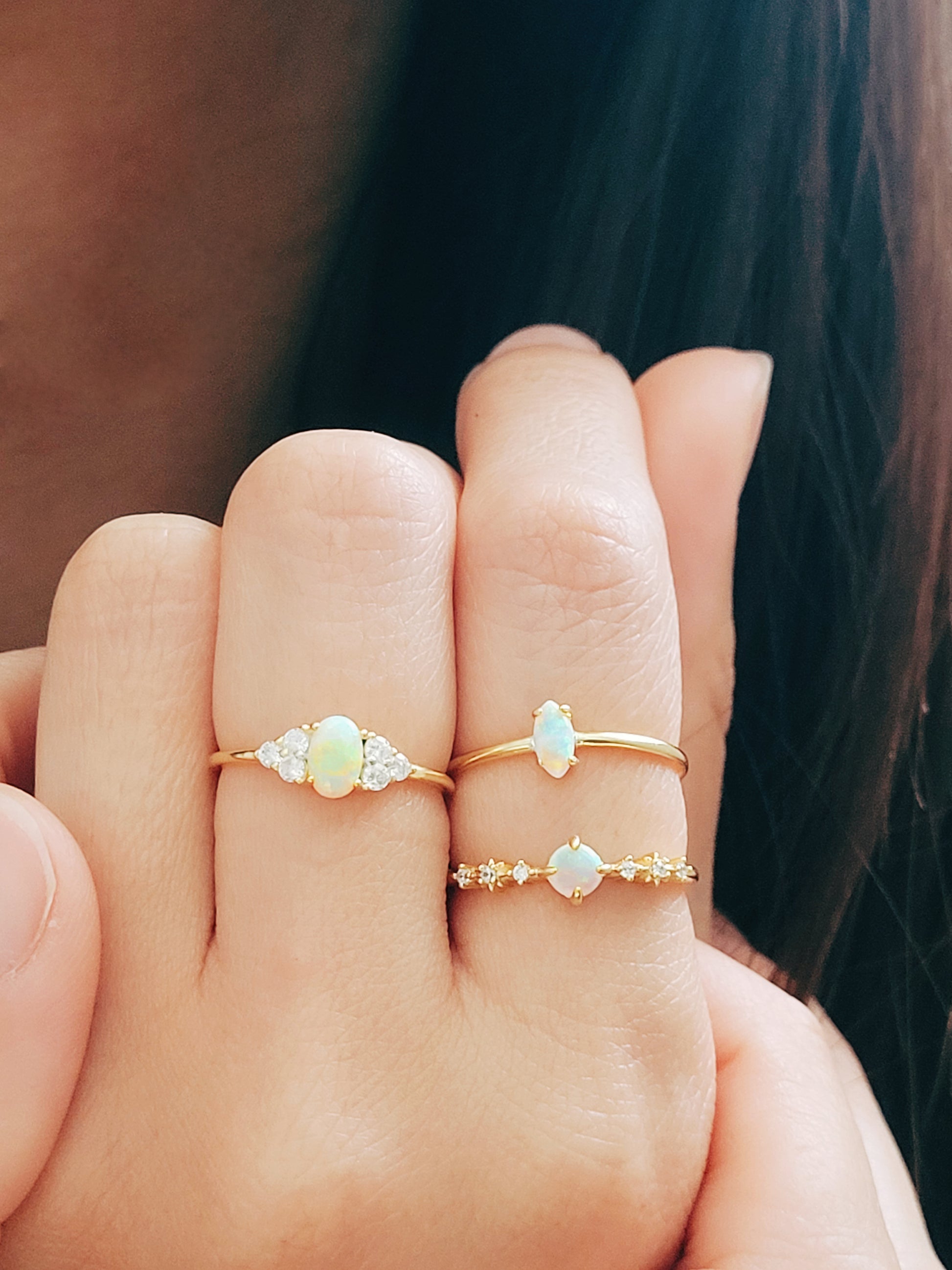 Opal Rings Collection