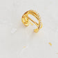 Triple Pave Ear Cuff