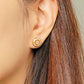 unusual floral earrings
