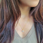 Dainty Heart Opal Necklace