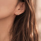 Starry Zodiac Sign Earrings · Libra