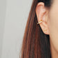 Triple Pave Ear Cuff