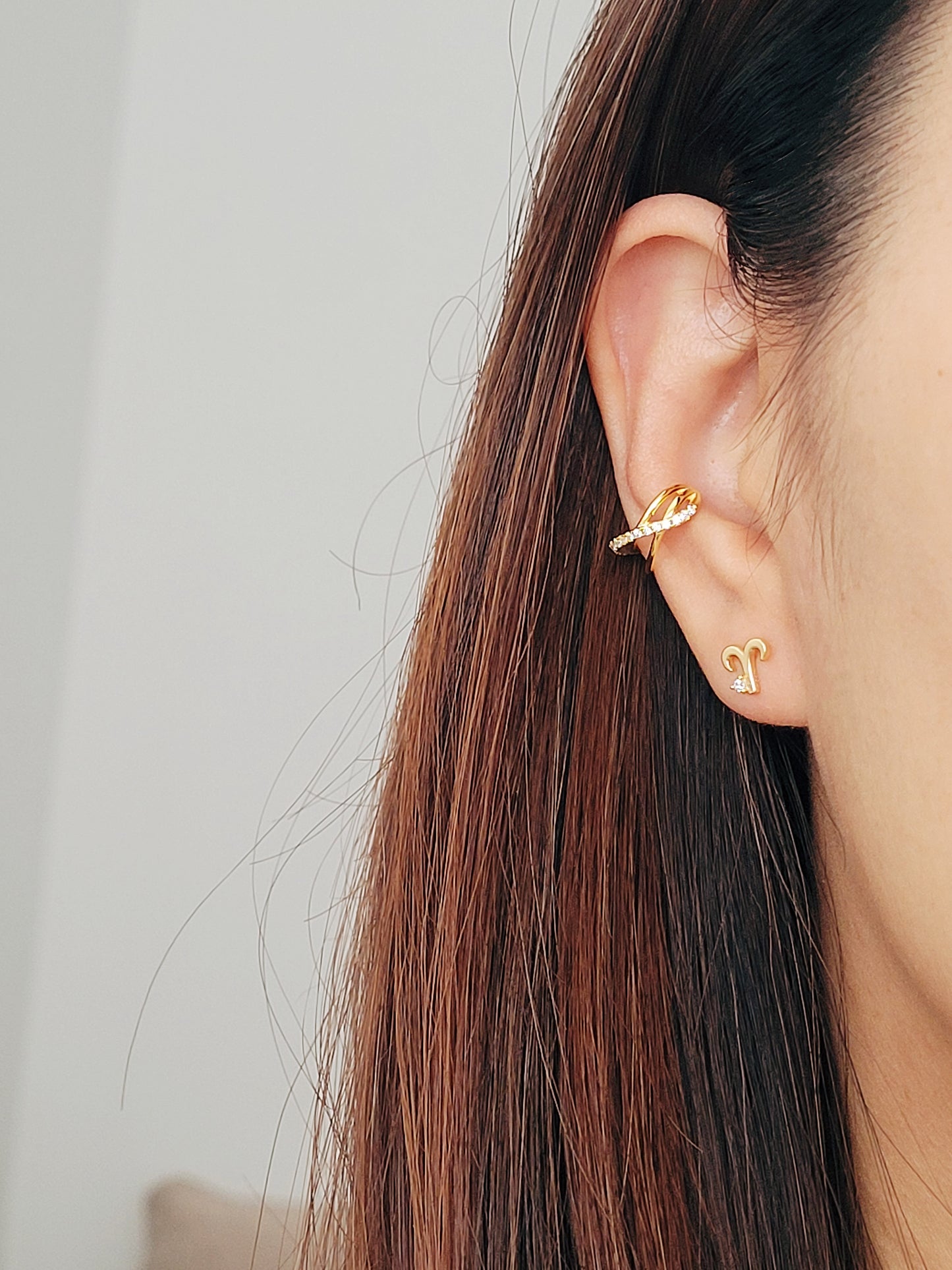 Wavy Pave Ear Cuff