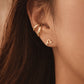Starry Zodiac Sign Earrings · Libra