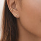 Starry Zodiac Sign Earrings · Taurus