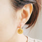 enamel dangle earrings