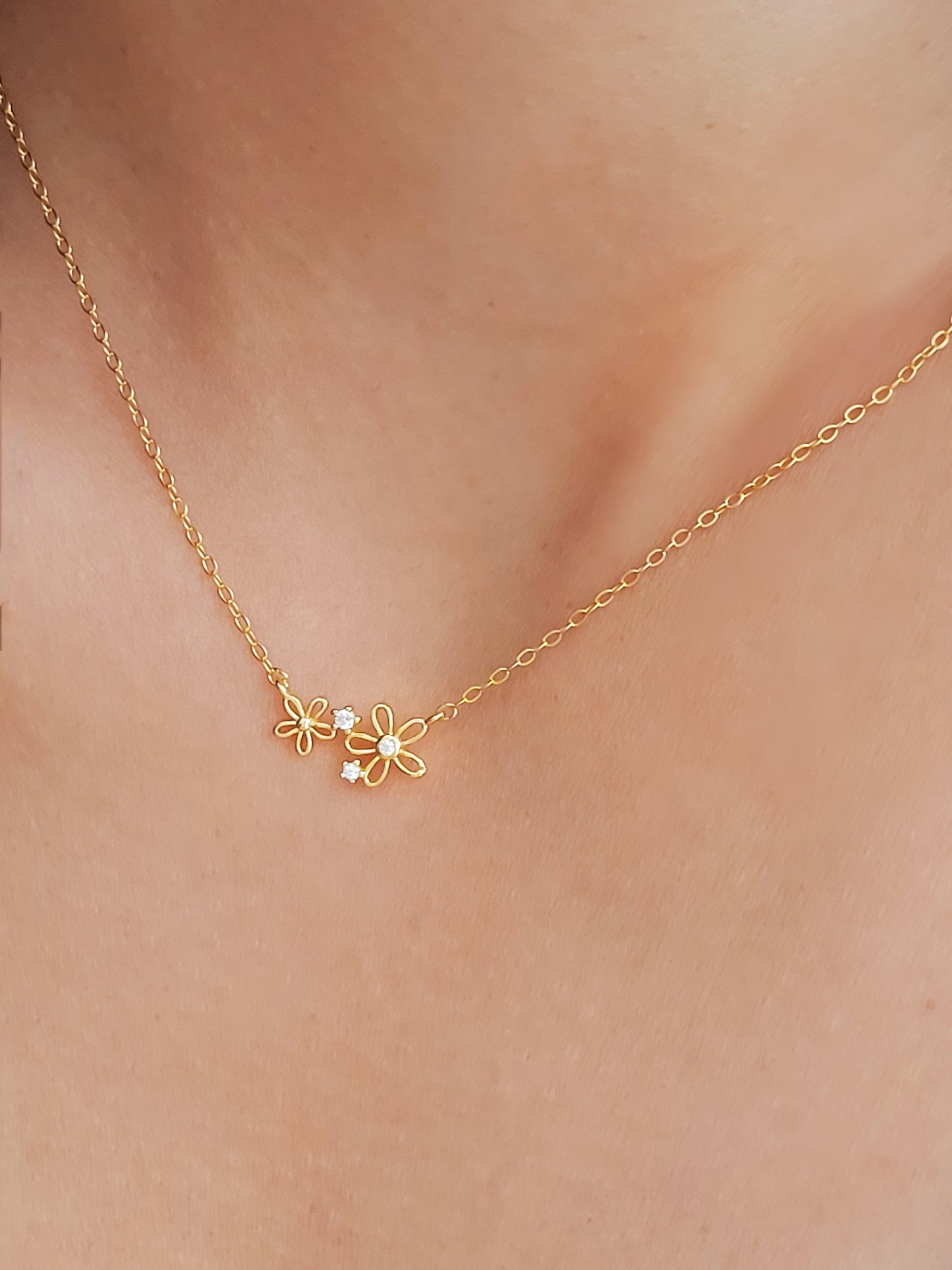 Tiny Blossom Necklace