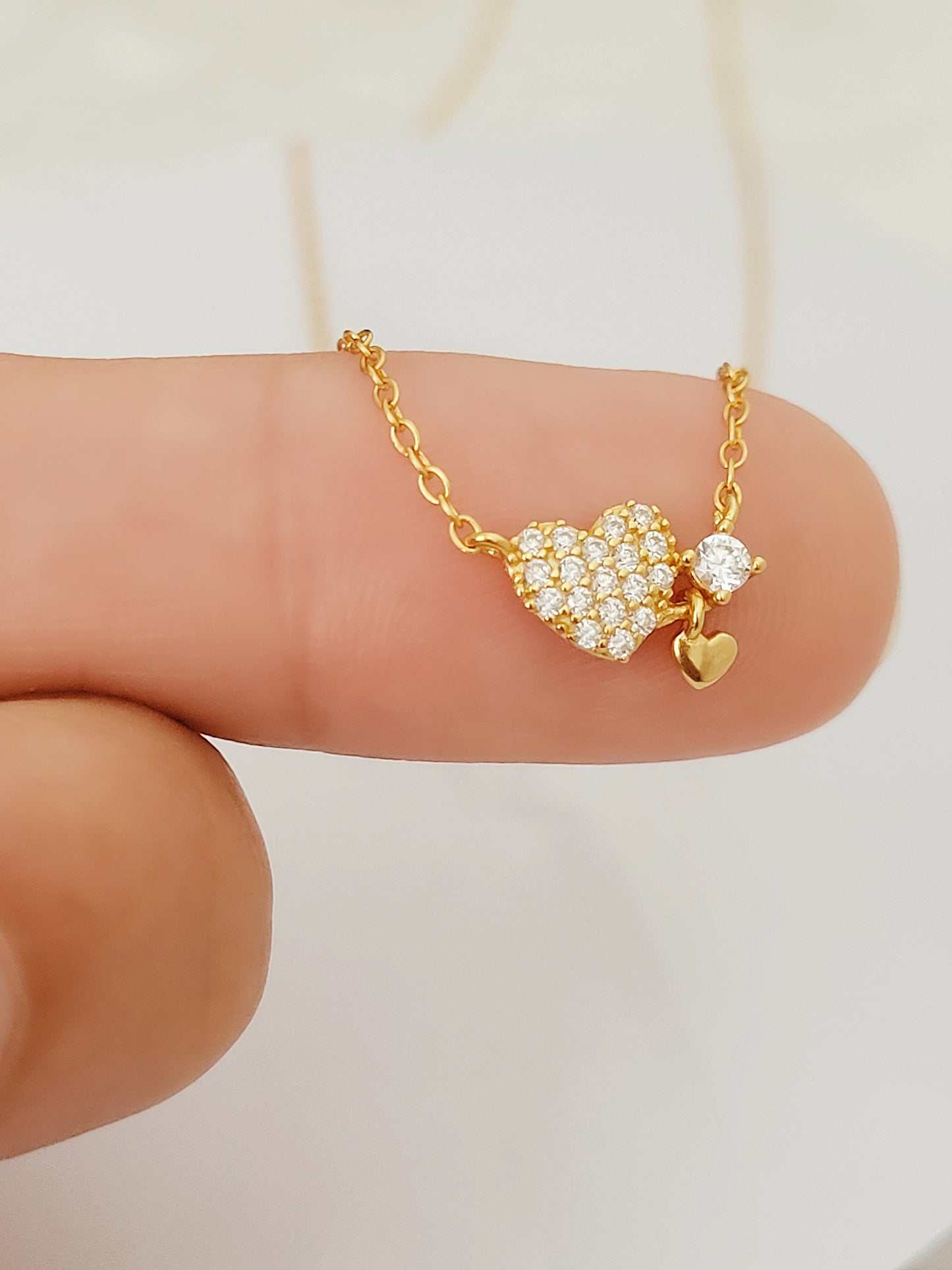 Double Hearts Necklace