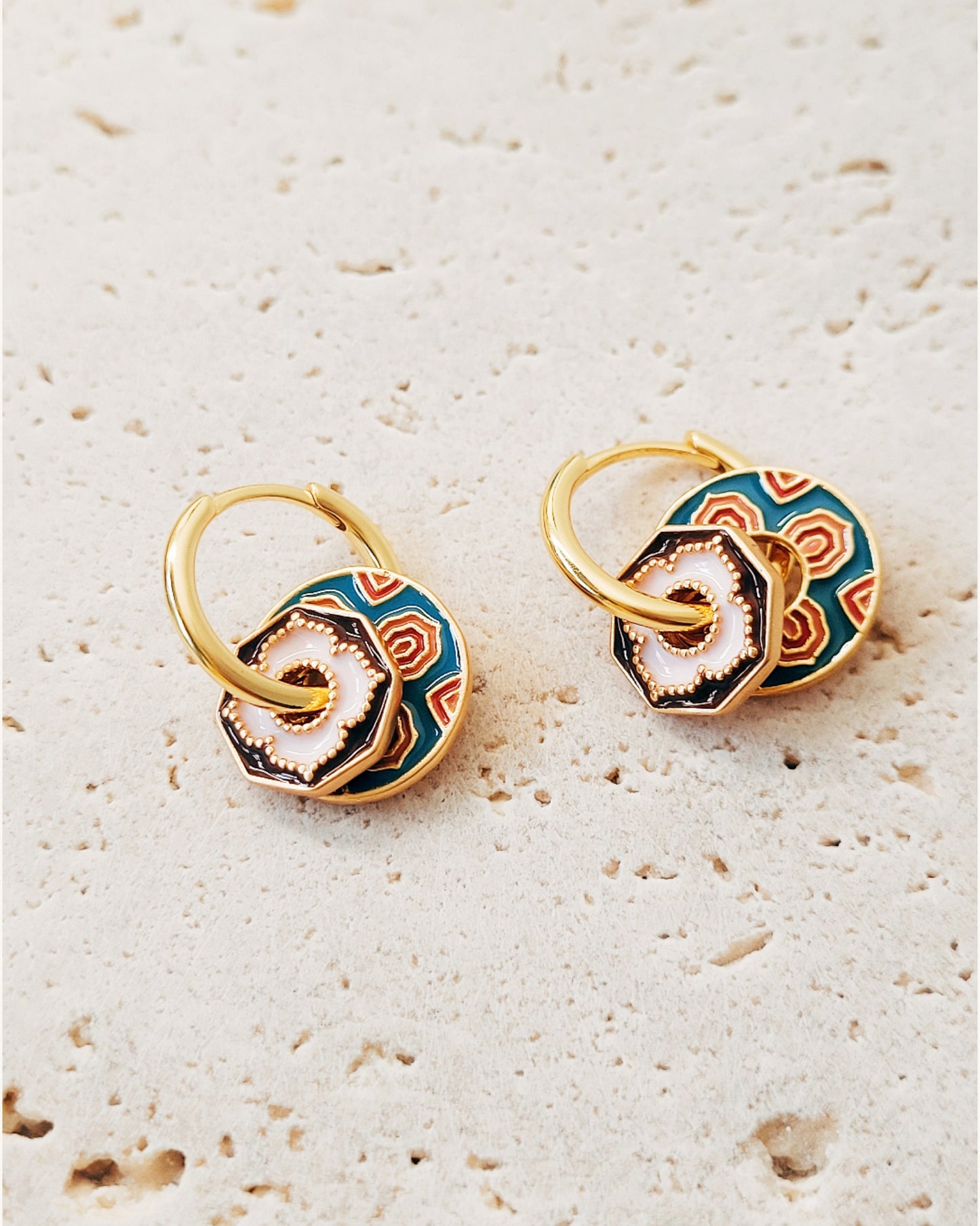 Gold Drops earrings