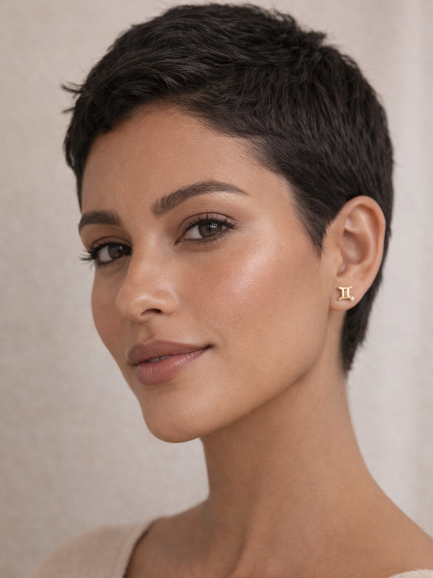 Starry Zodiac Sign Earrings · Gemini