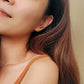Moonstone Stud Earrings