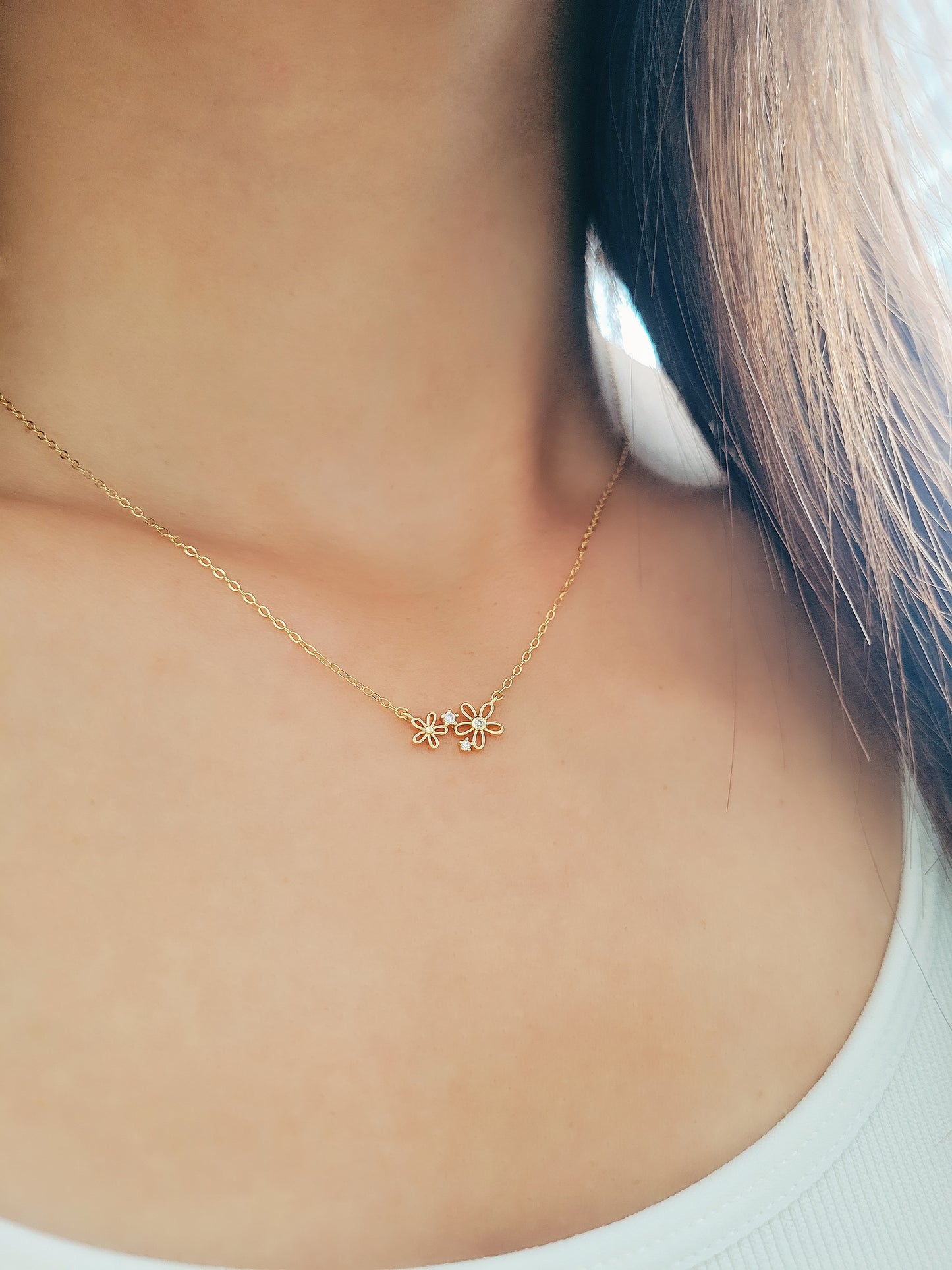 Tiny Blossom Necklace