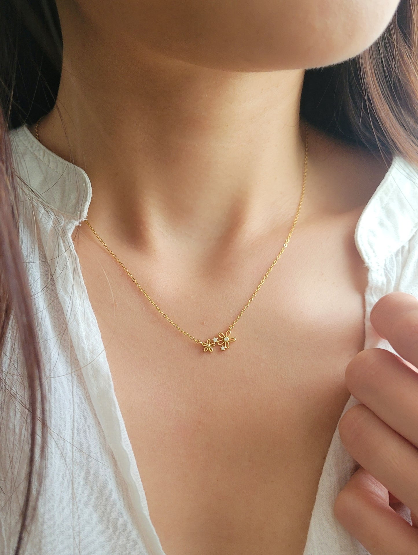 Tiny Blossom Necklace