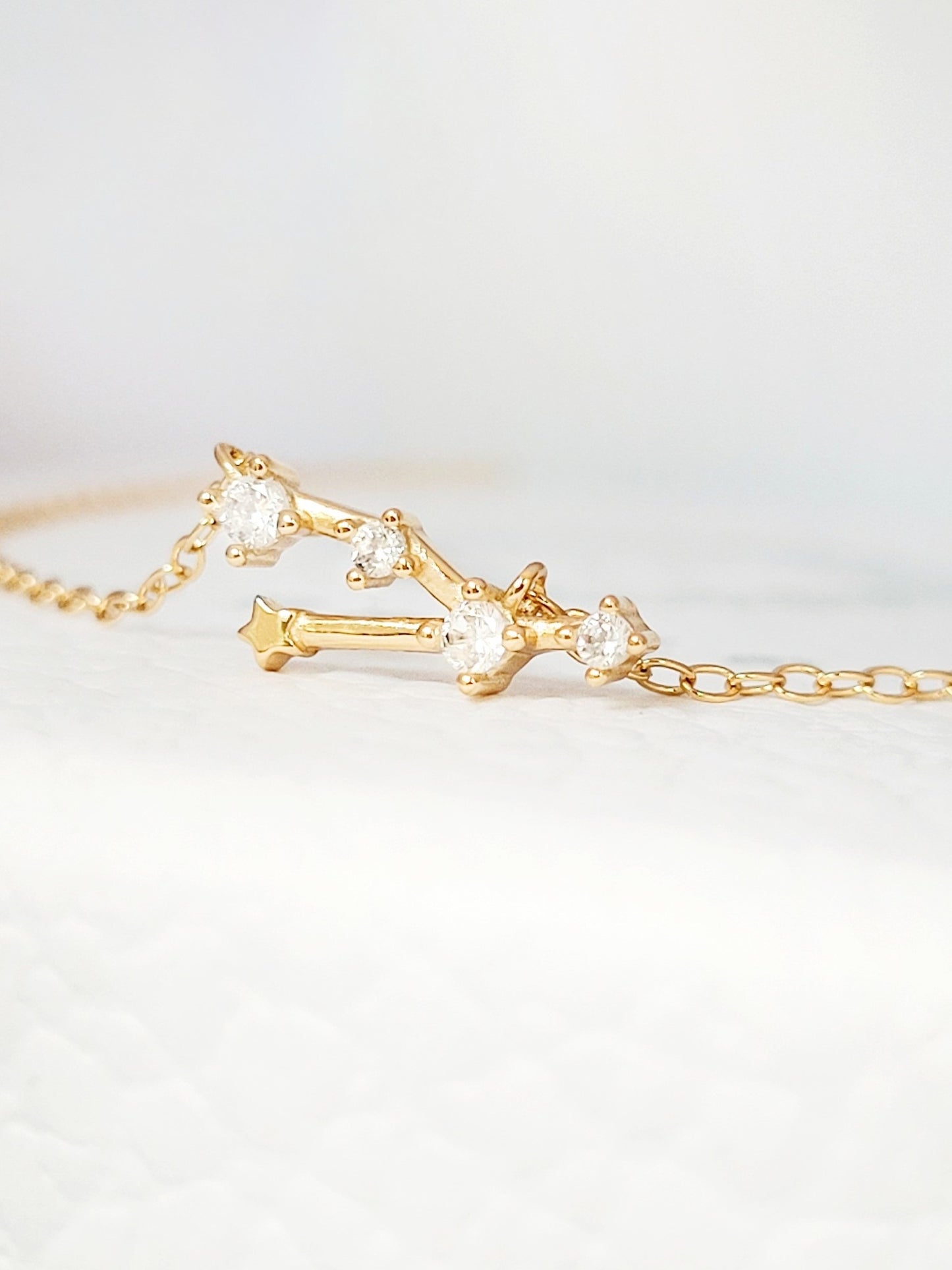 Starry Constellation Necklace · Taurus