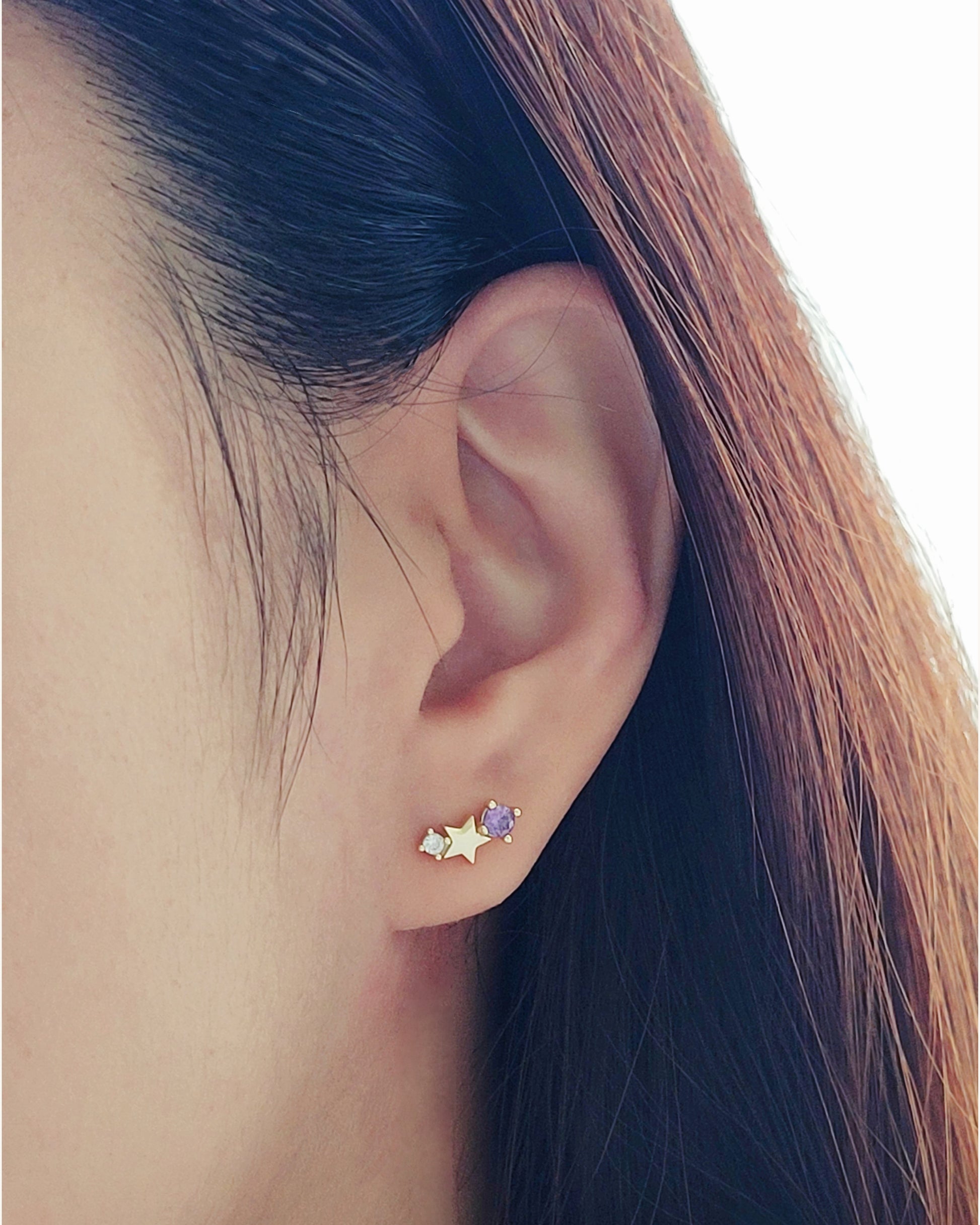 Aquarius jewellery: Star Constellation Earring