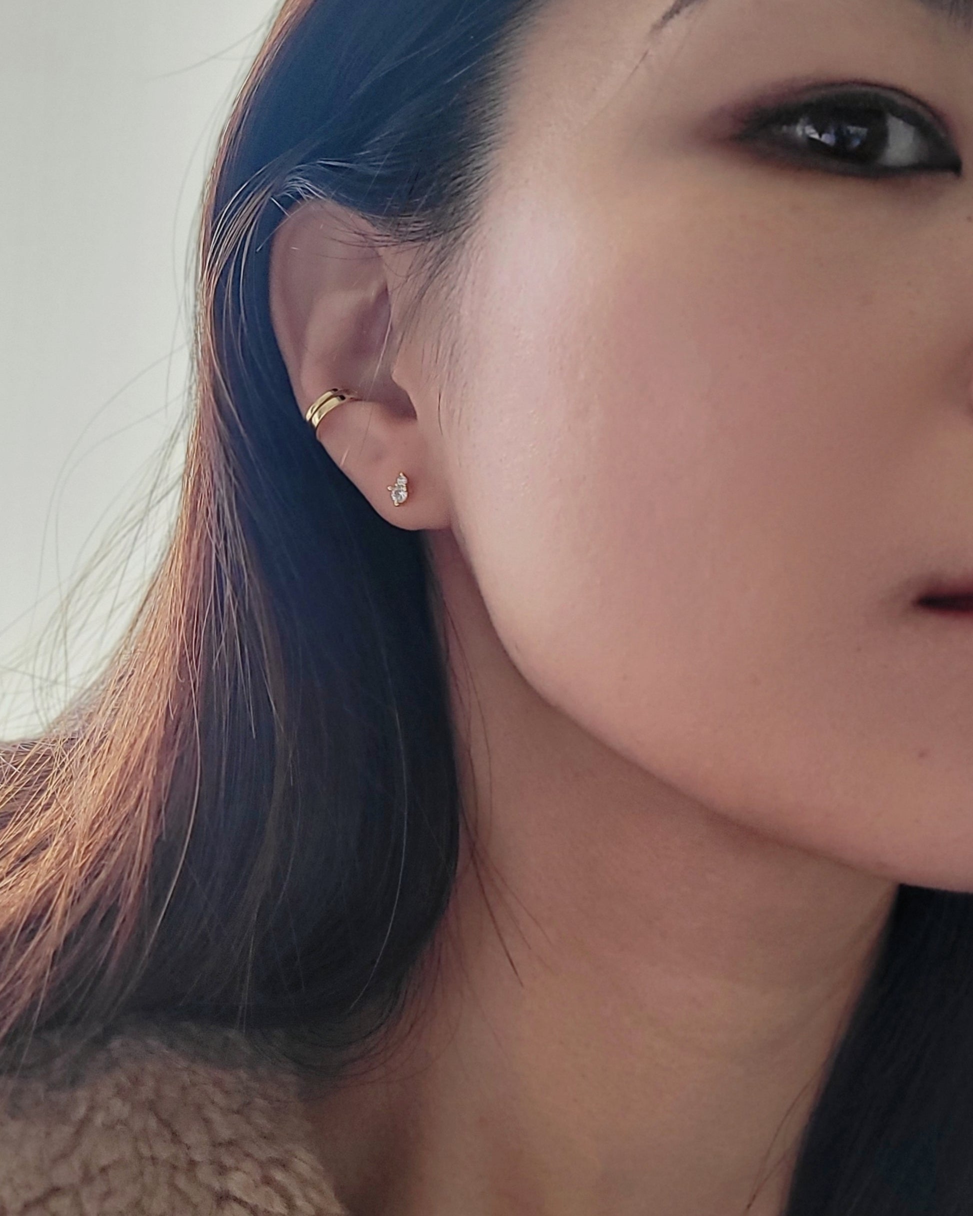 april Birthstone stud earrings