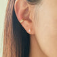 gold ear cuff stacking