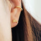 sterling silver Aquarius earrings 