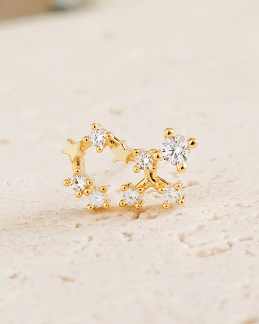 Starry Constellation Earring Sagittarius Zodiac jewellery for women