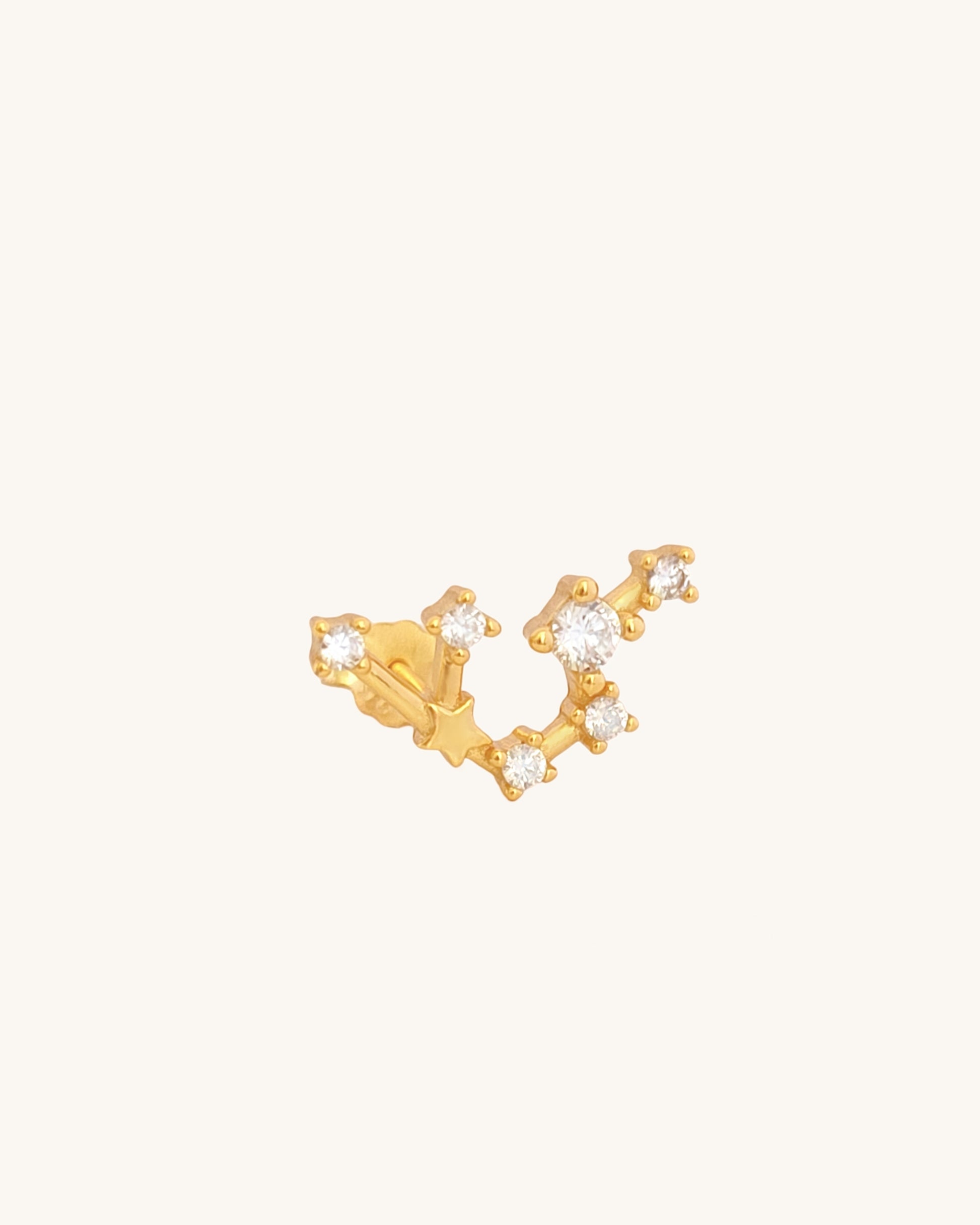 Starry Constellation Earring Aquarius Zodiac jewellery for women
