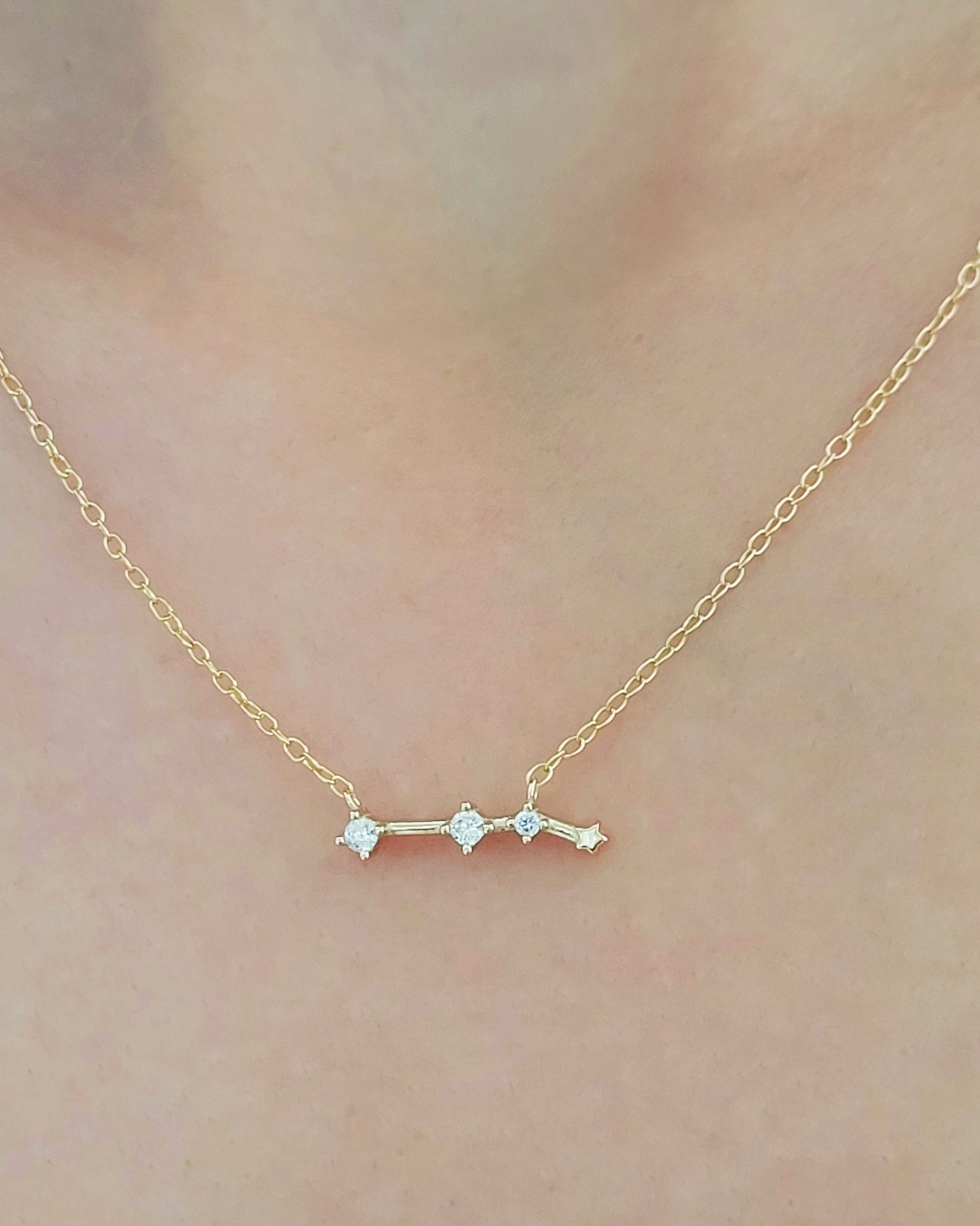 star sign necklace aries