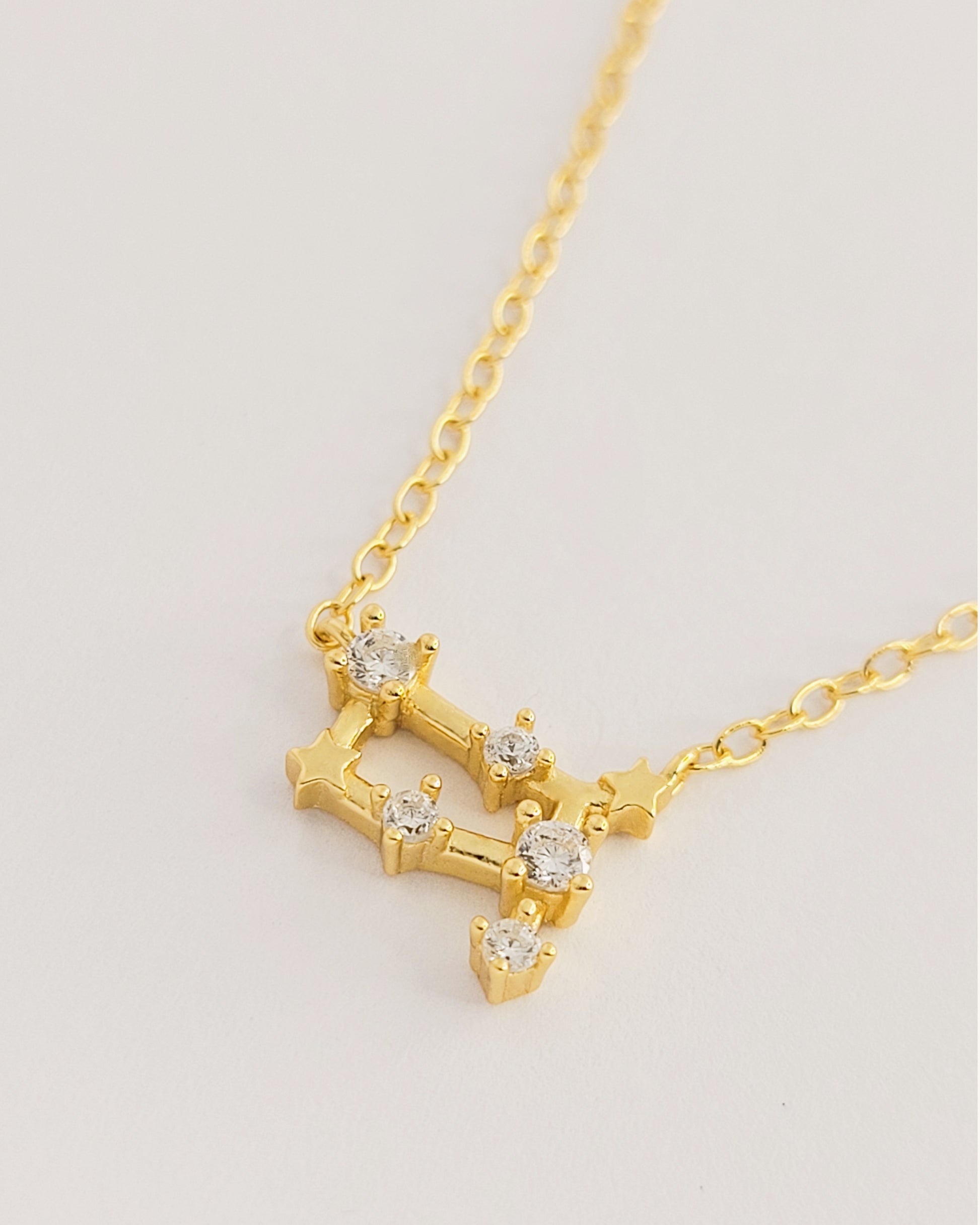 star sign gemini necklace