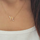 Zodiac star sign constellation necklace