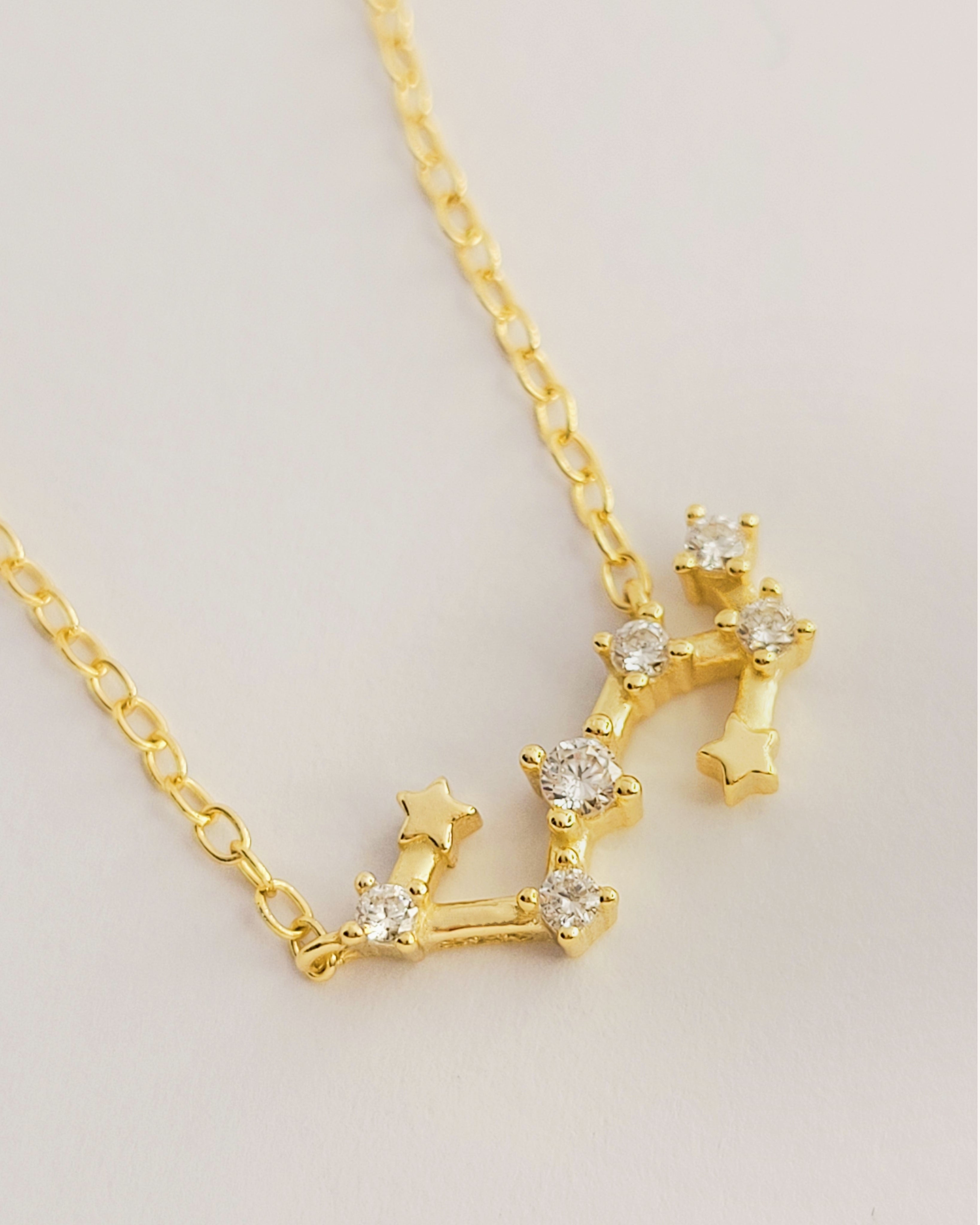 LUNA Diamond Constellation Necklace - Joulberry