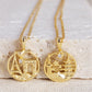 Close up of paris necklace